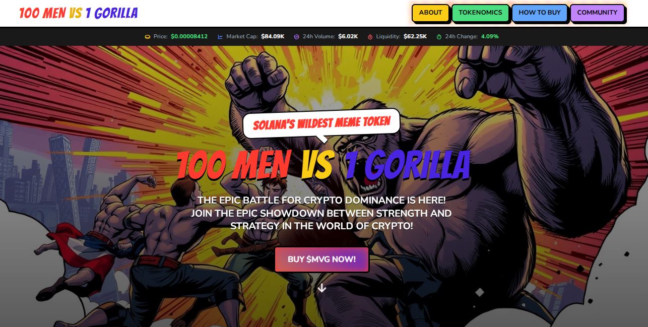 Memecoin Website